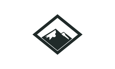 icon simple mountain