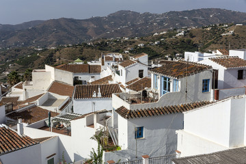 Obraz premium Typical Andalusian Spanish white villages