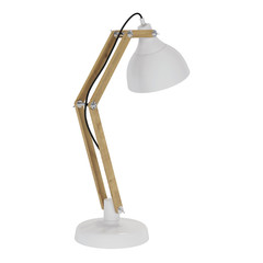 Table lamp isolated. 3D rendering.