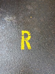 R sign