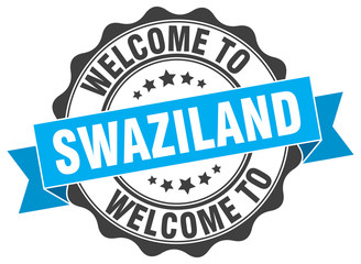 Swaziland round ribbon seal