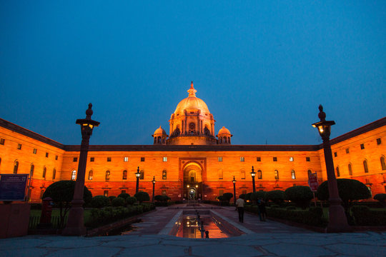 South Bloc  - Indian Government Offices near the Rashtrapati Bhavan, 