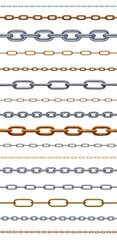 chain link metal steel