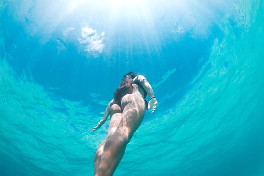 underwater