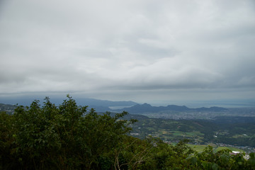 Obraz premium 滝知山展望台からの眺め・伊豆スカイライン７