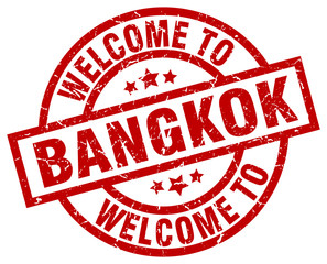 welcome to Bangkok red stamp