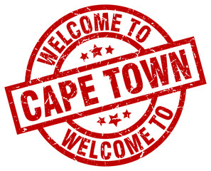welcome to Cape Town red stamp