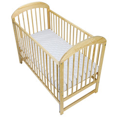 isolated wood crib 