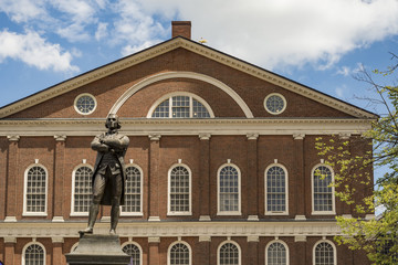 Fototapeta na wymiar The Faneuil Hall in Boston, Massachusetts