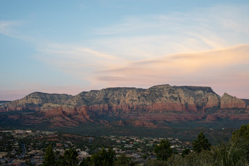 Winter in Sedona Arizona USA