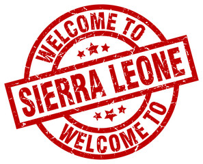 welcome to Sierra Leone red stamp