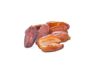 Date Palm on white background