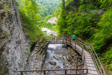 The river Ashe, Sochi.