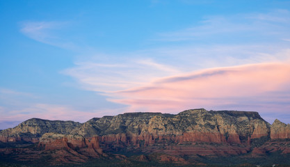 Winter in Sedona Arizona USA