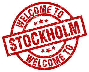 welcome to Stockholm red stamp