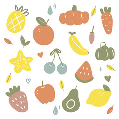 fruit vector collection design