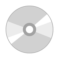 grey cd clipart illustration