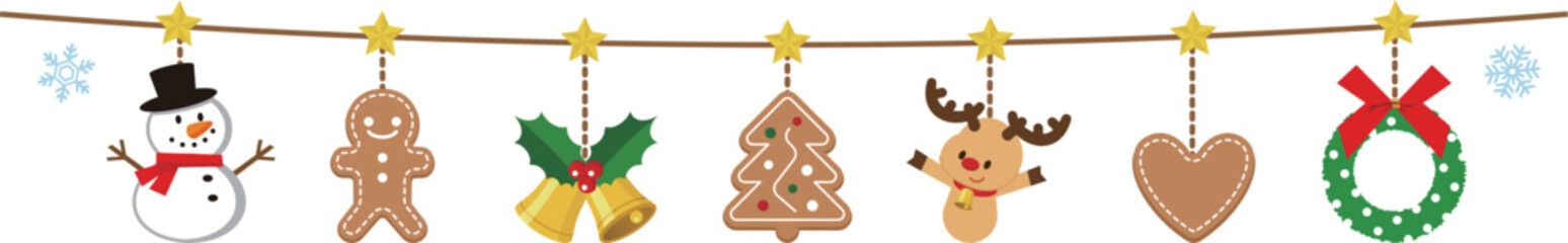 クリスマス　ガーランド © あんころもち(ankomando)