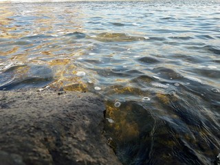 Water, wave, lake, reservoir, Creek