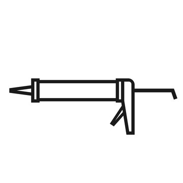 recommend clip art: Caulking Gun icon