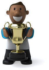 Fun doctor - 3D Illustration