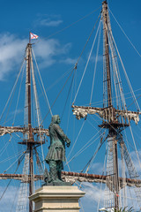 Impressionen aus Saint-Malo - Statue René Duguay-Trouin
