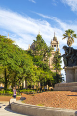 Porto ALegre, Brazil: the J&uacute;lio de Castilhos Monument to the center of Matriz Square (Pra&ccedil;a da Matriz) , Porto Alegre, Rio Grande do Sul, Brazil