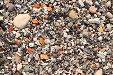 Kieselsteine am Starnd 4