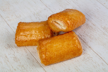 Delicious puff pastry