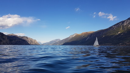 Fototapeta na wymiar Gardasee - Lago di Garda