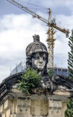 Fototapeta premium Antique sculpture of the legionary