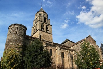 Eglise abbatiale saint pierre d'Uzerche (Corrèze)