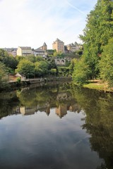 Fototapeta na wymiar Uzerche (Corrèze)Nouvelle Aquitaine.