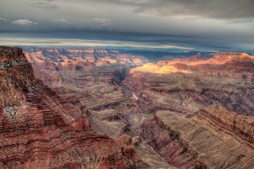 The Grand Canyon National Park is a Major Landmark in the State of Arizona