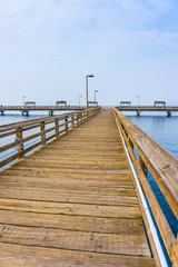 Obraz premium Pier Entrance In Ruston 3
