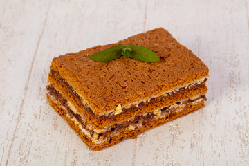Tasty honey cake