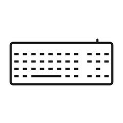 Keyboard outline icon