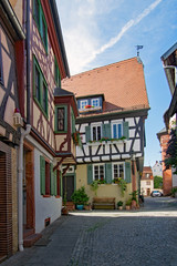 Altstadt Aschaffenburg, Bayern, Deutschland 