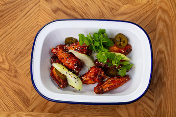 Bbq chicken wings