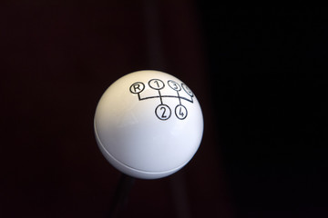 Historischer Schaltknauf