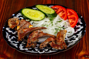 Lamb loin chops