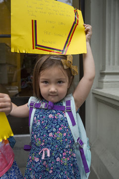 First Day of School, Family Snapshot series