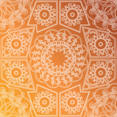 beautiful arabesque background ornament