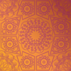 beautiful arabesque background ornament