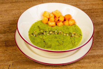 Broccoli cream soup
