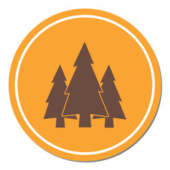 Fir Trees forest icon