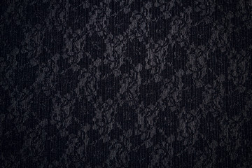 Fototapeta premium Fabric lace black mesh