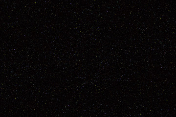 Abstrct Digital Artwork. Background of  Dark Space with a lot of stars. Technologies of fractal graphics and rendering.