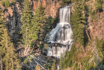 Yellowstone is a Popular National Park in Montana, Wyoming, and Idaho