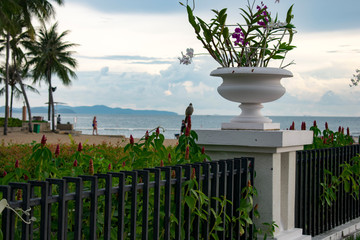 gazebo on beach